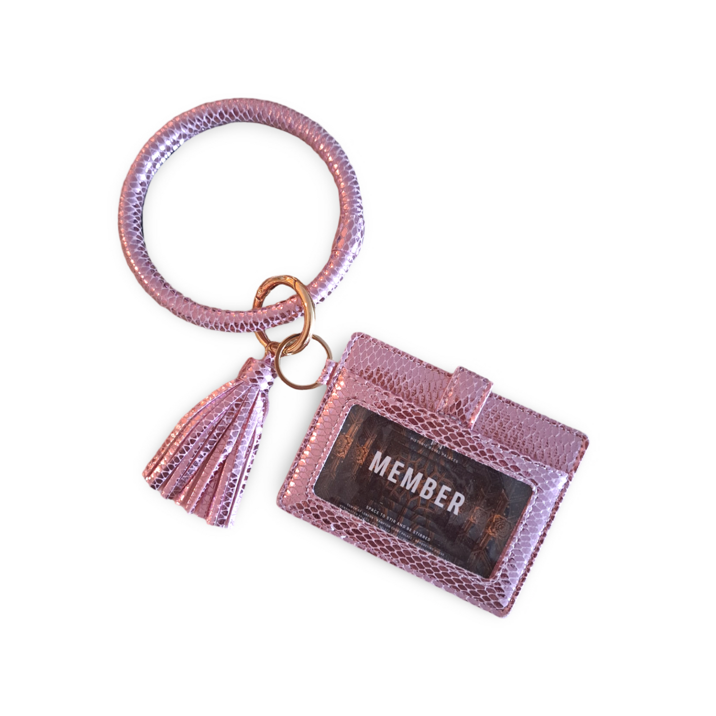 1000088879_1 PINK_SNAKE_CARD_HOLDER_KEYRING_WRISTLET
