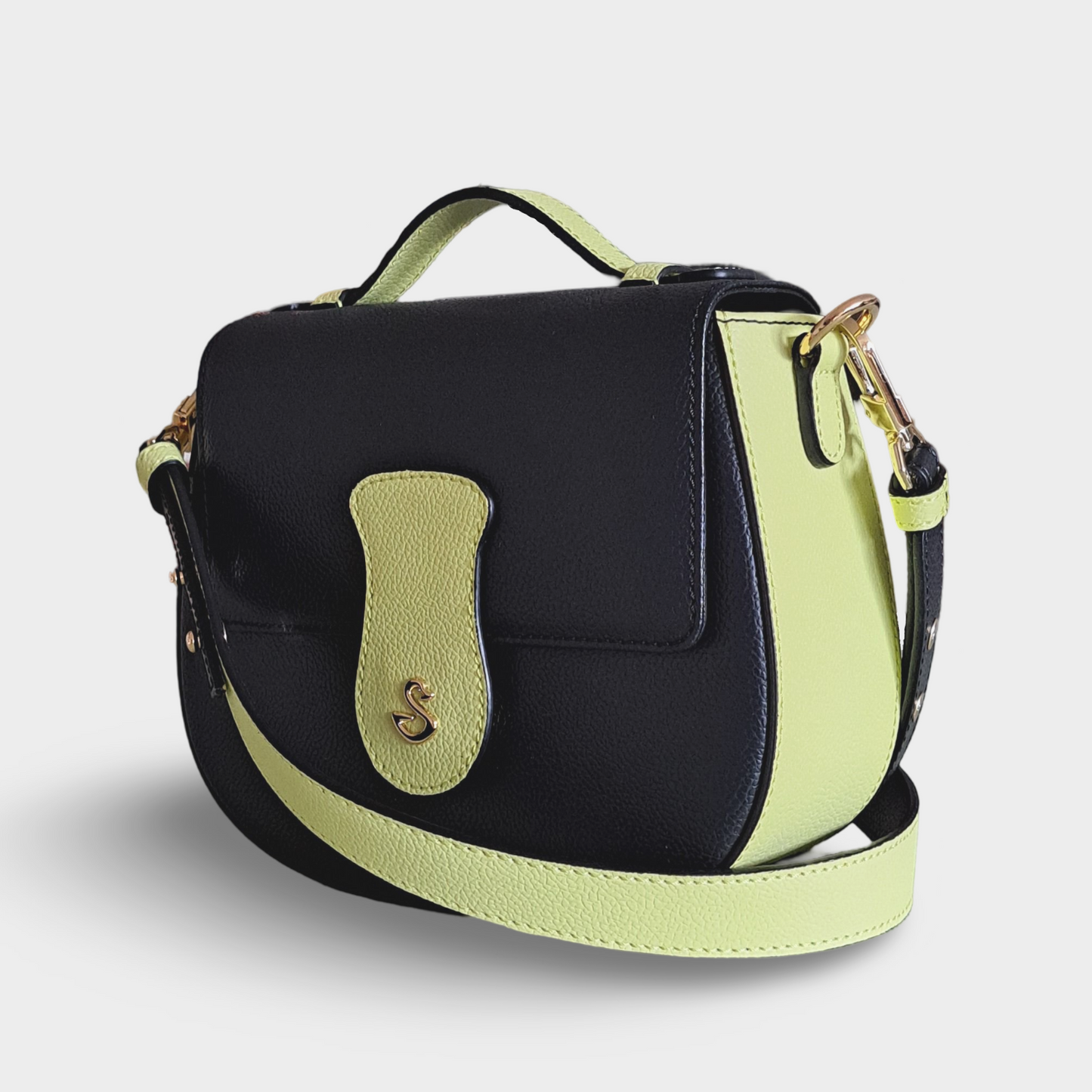 Dahlia Saddle Bag Neon Yellow 1000087687