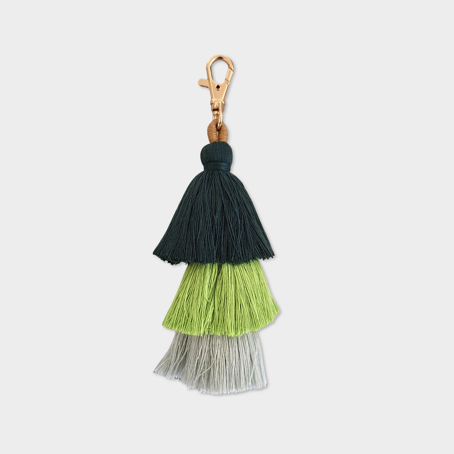 ducksessory-green-tassel