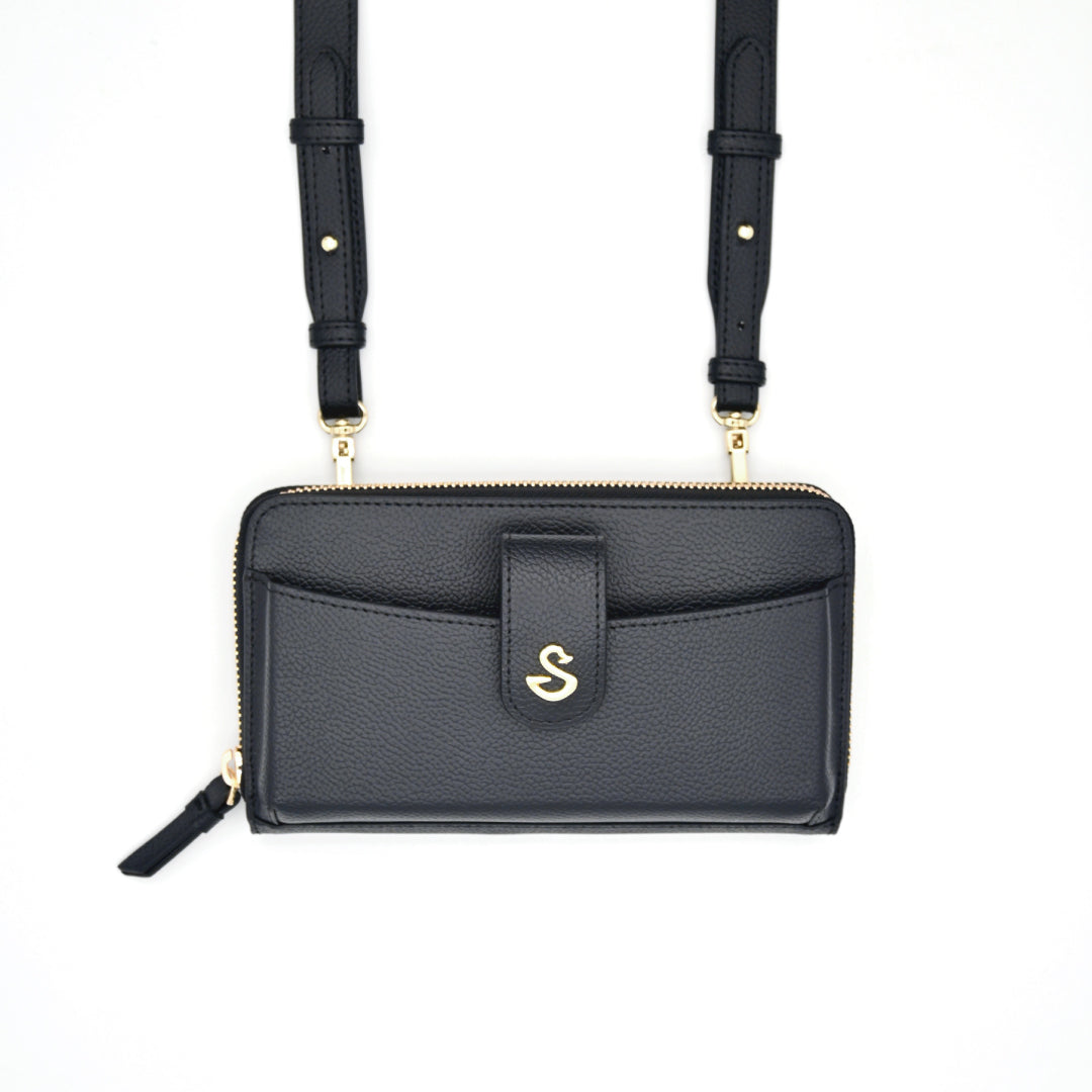 Cara Crossbody in Black – ducksessory