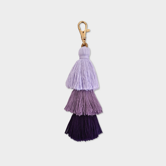 ducksessory-purple-short-tassel